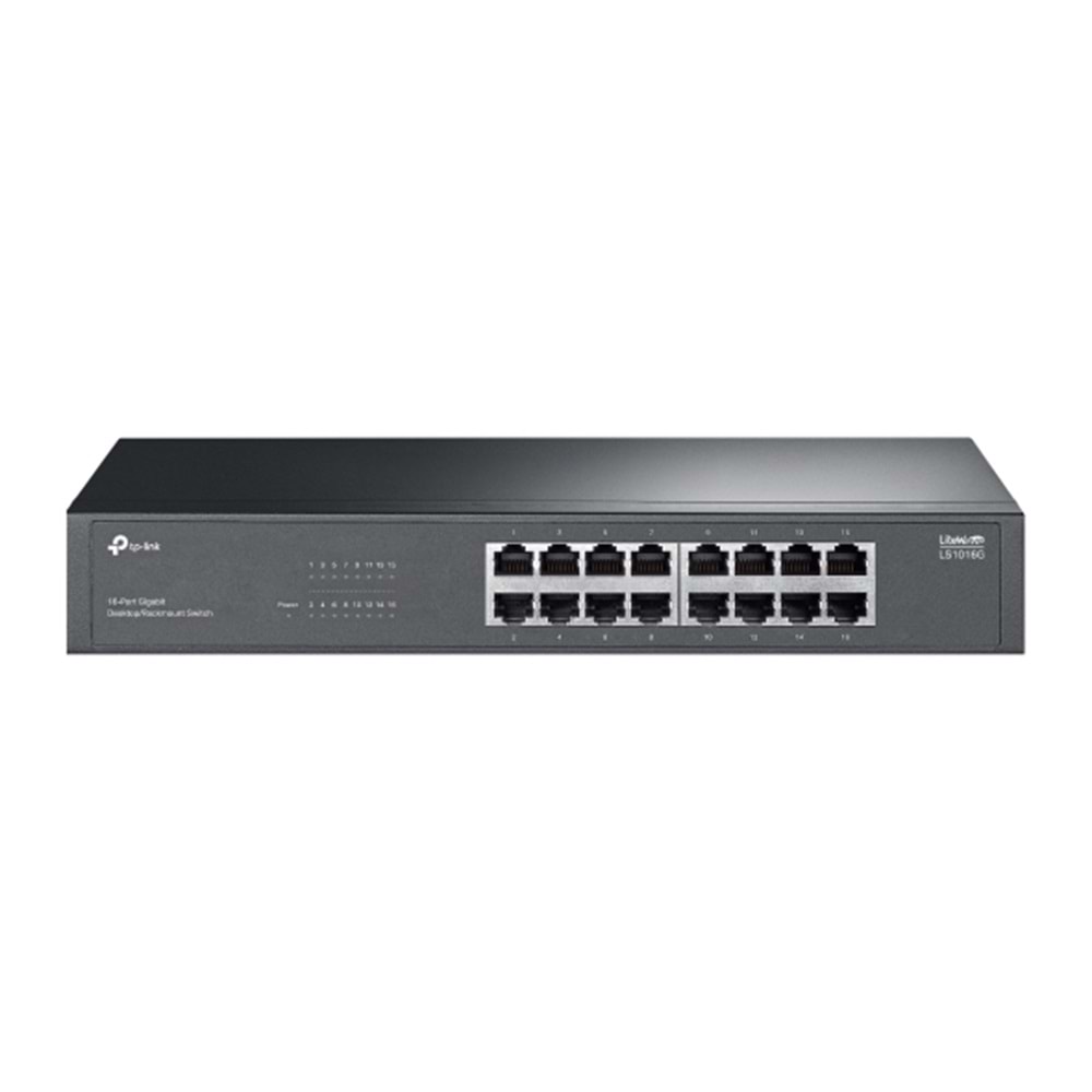 TP-LINK LS1016G 16PORT 10/100/1000 MBPS SWITCH