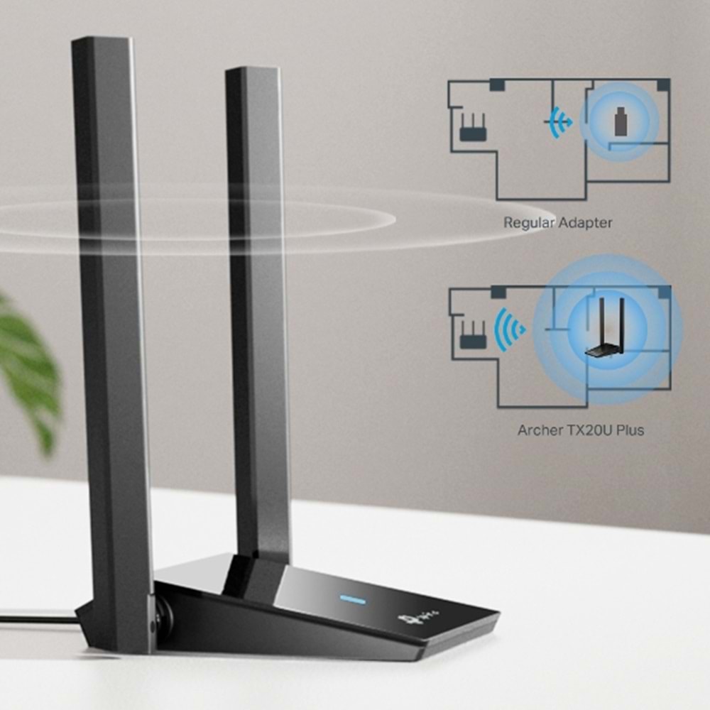 TP-LINK ARCHER TX20U PLUS AX1800 Mbps USB ADAPTÖR