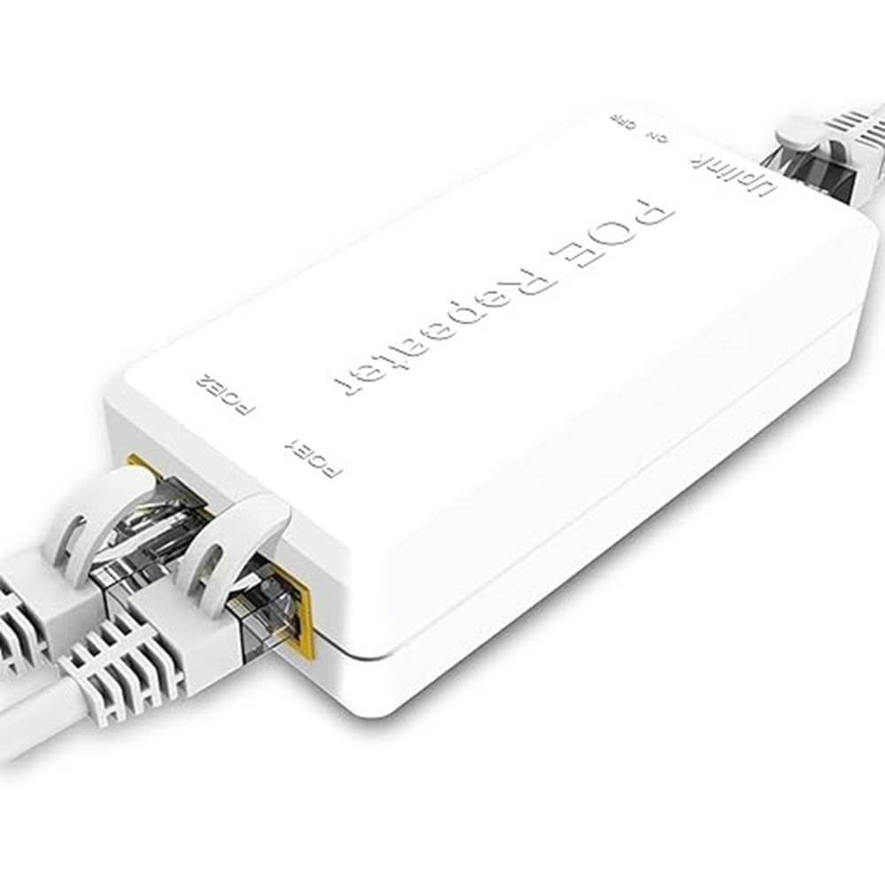 EZCOOL EZ-102JL 1 GİRİŞ 2 ÇIKIŞ POE REPEATER (ÇOKLAYICI)
