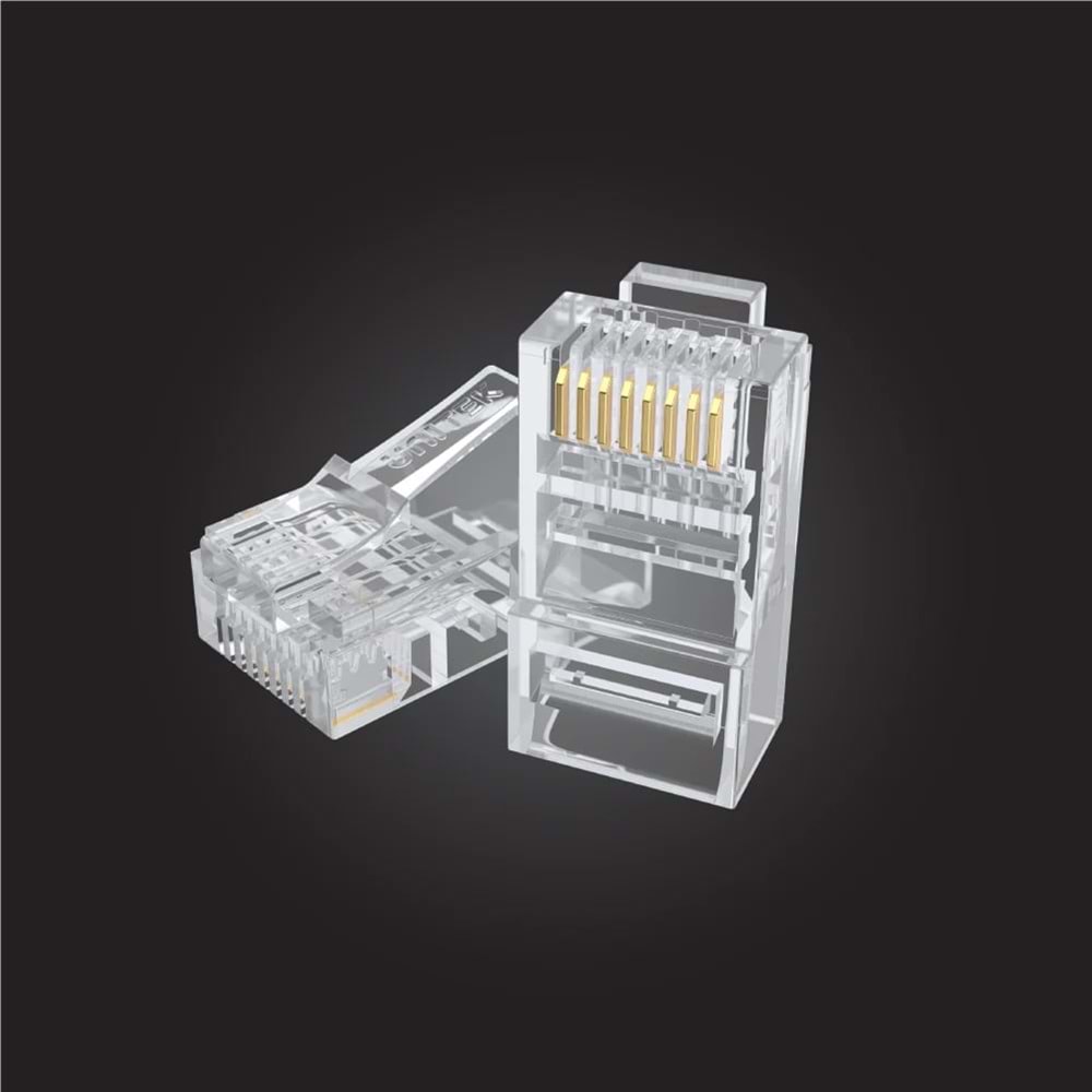 UNITEK CAT6 RJ45 MODULER 100'LÜ KONNEKTÖR (Y-OT19TP)