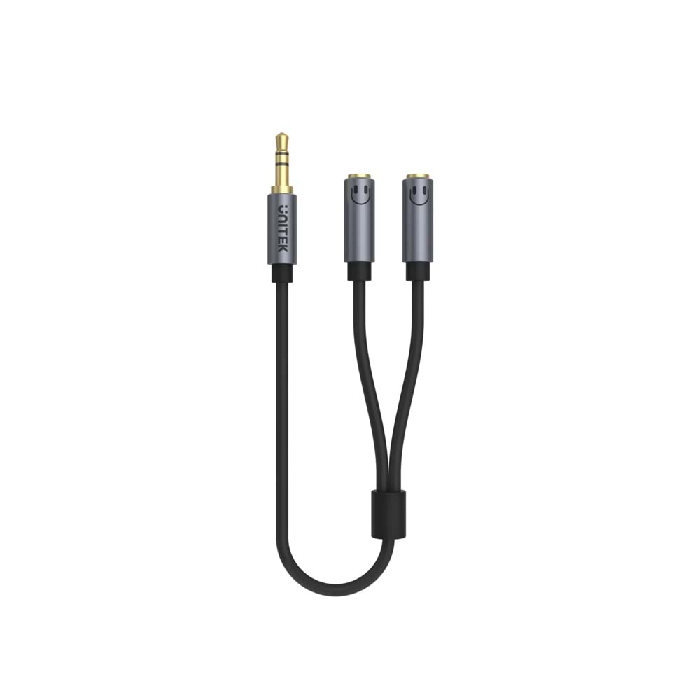 UNITEK 3.5MM AUX ÇOKLAYICI Y KABLO (Y-C956ABK)