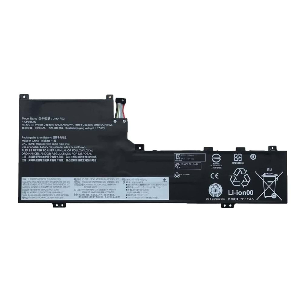 RETRO Lenovo IdeaPad S740-14IIL, L19L4PD2 Notebook Bataryası