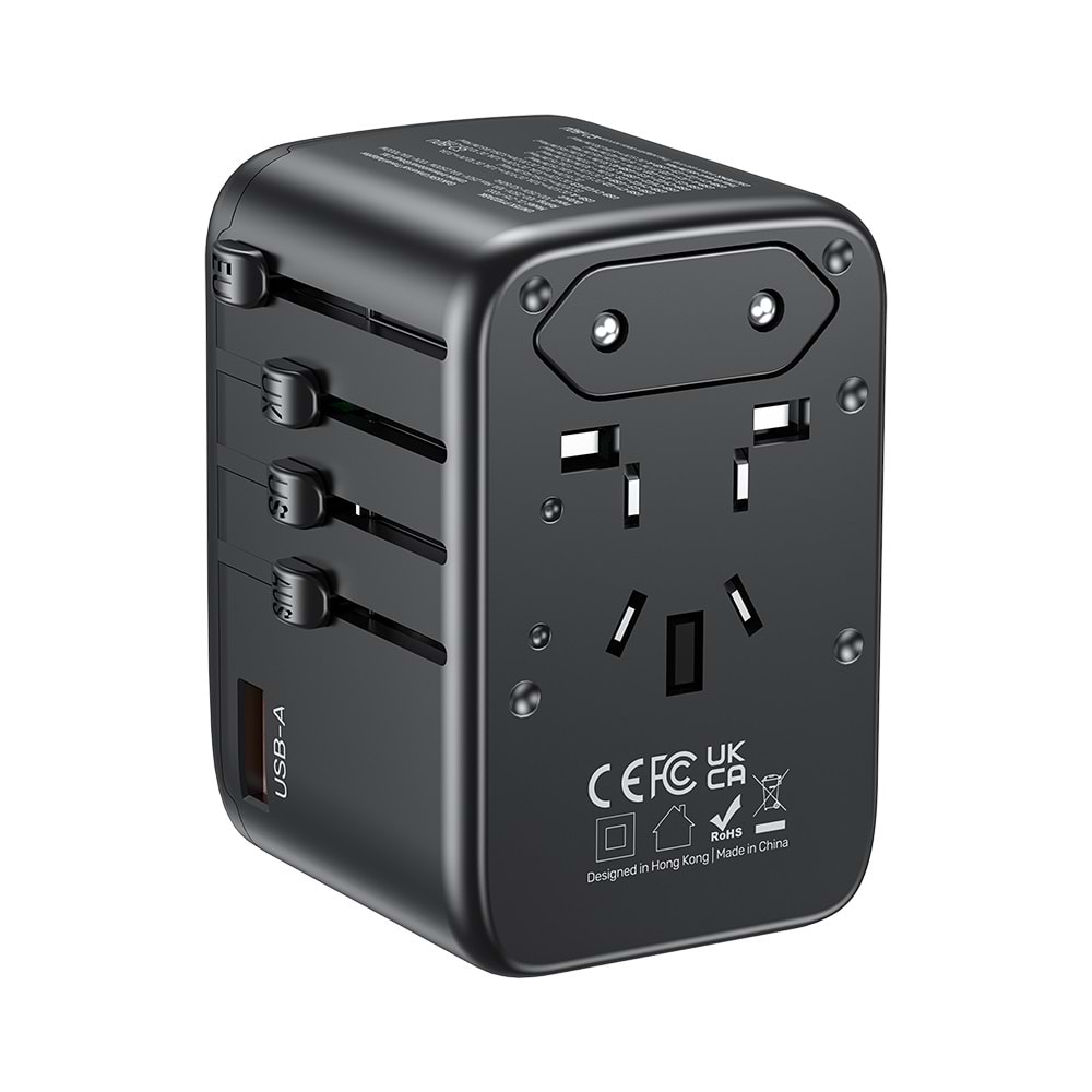 Unitek 65W Universal Travel Adaptör (P1122ABK)