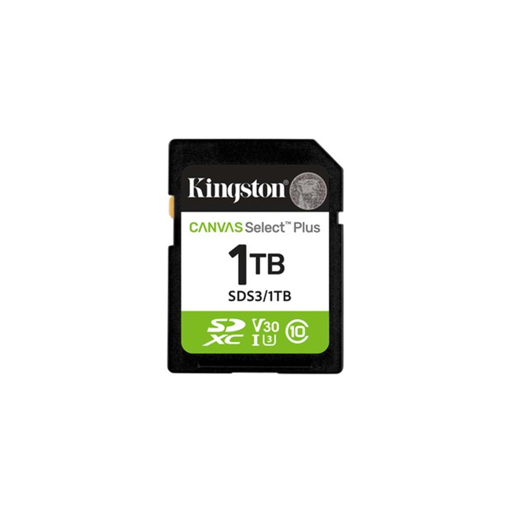 1TB SDXC Canvas Select Plus Gen3 150MB/s C10 UHS-I U3 V30