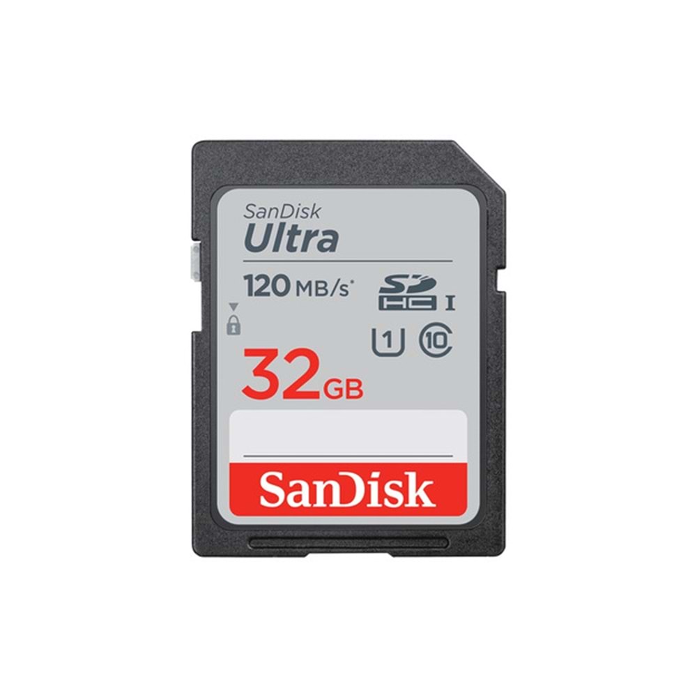 SanDisk Ultra 32GB SDHC Memory Card 120MB/s
