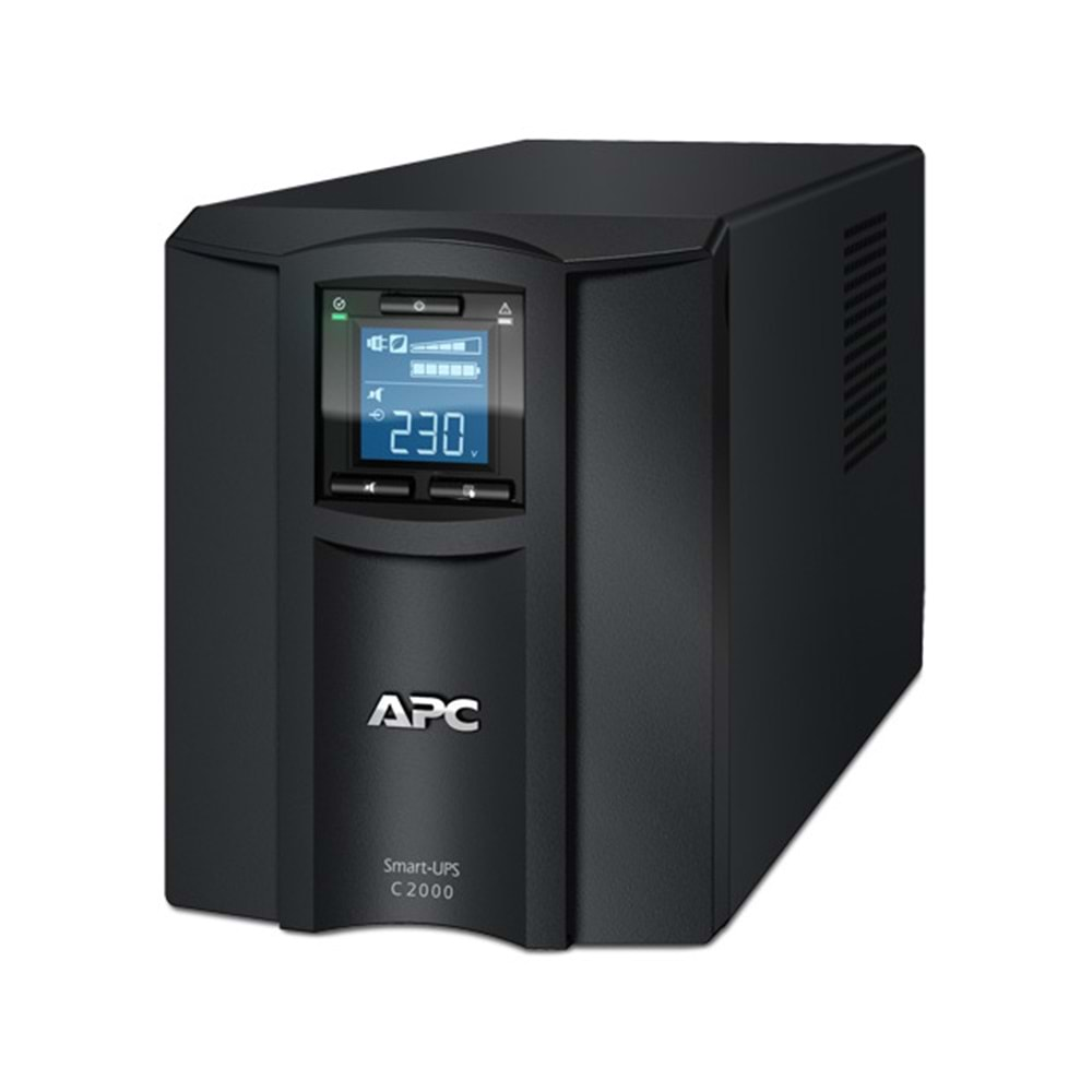 APC Smart-UPS C 2000VA Tower 230V 6x IEC C13+1x IEC C19 outlets USB and Serial communication AVR