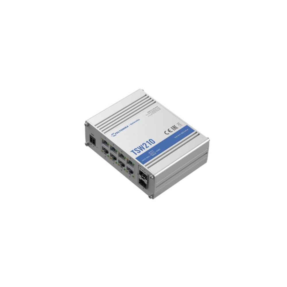 8 x 1 Gbps ETH Port 2 x 1 Gbps SFP Unmanaged Switch