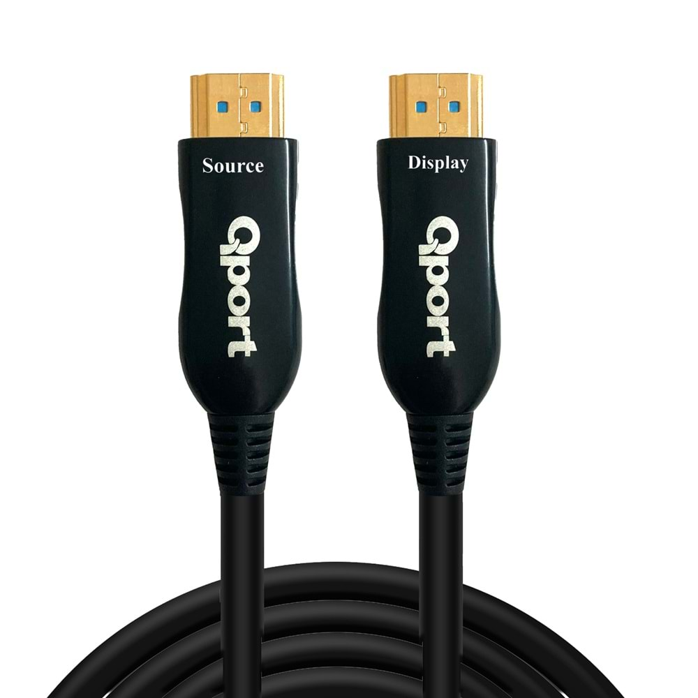 QPORT Q-HDMI253 HDMI 2.0 V ALTIN UÇLU KABLO 25 MT