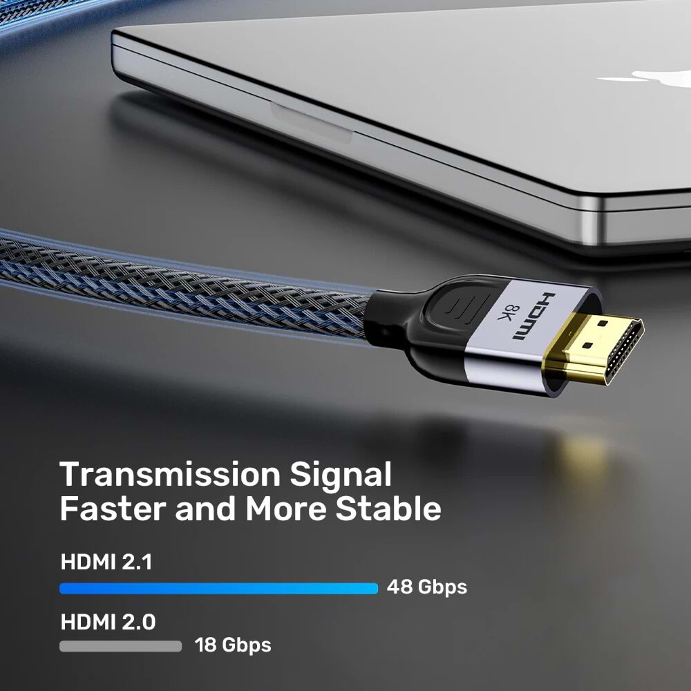 UNITEK HDMI 2.1 KABLO 1 METRE 8K (C11093RGY01-1M)