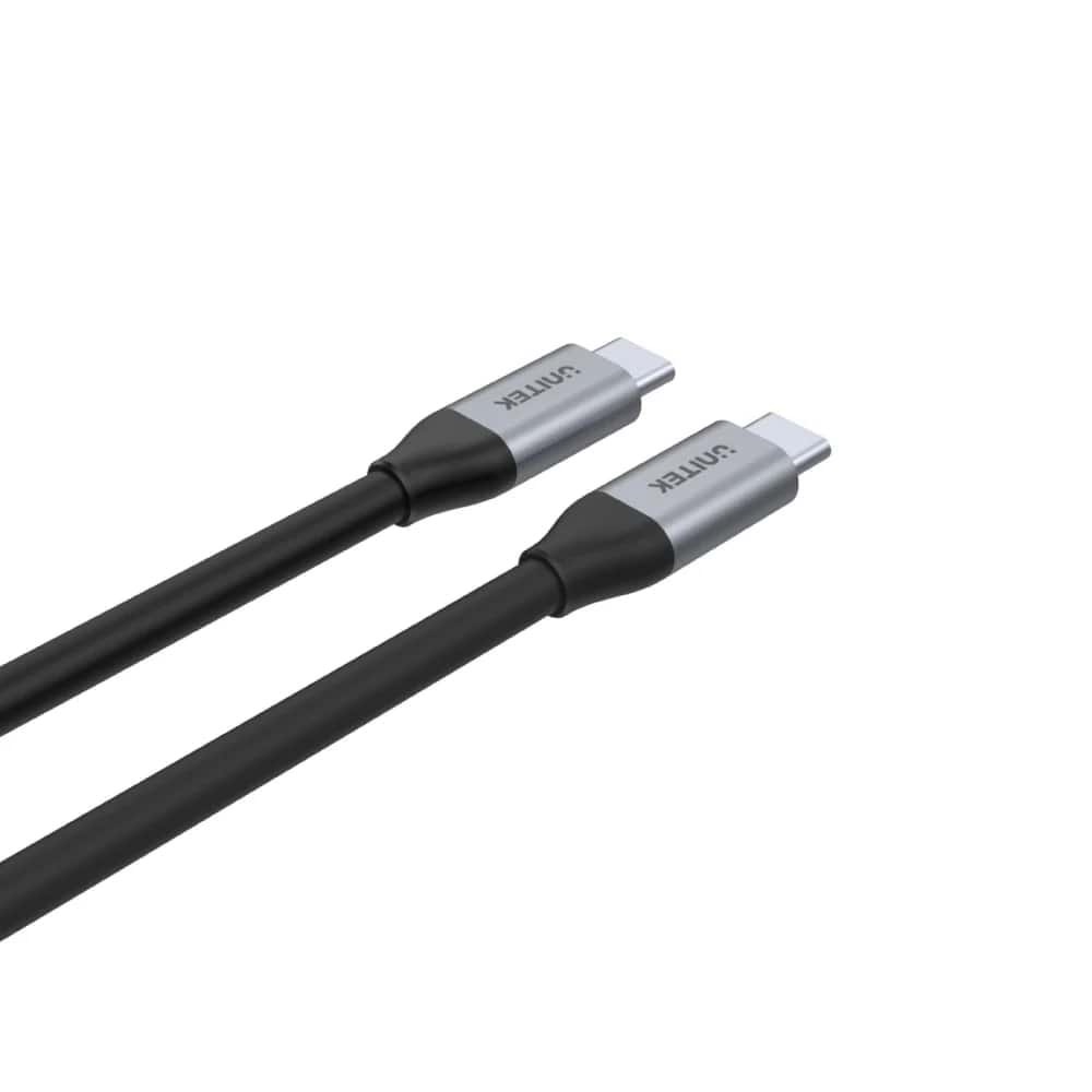 UNITEK USB-C 3.2 KABLO 2MT 5GBPS, 100W PD, 4K&60Hz (C14091ABK)