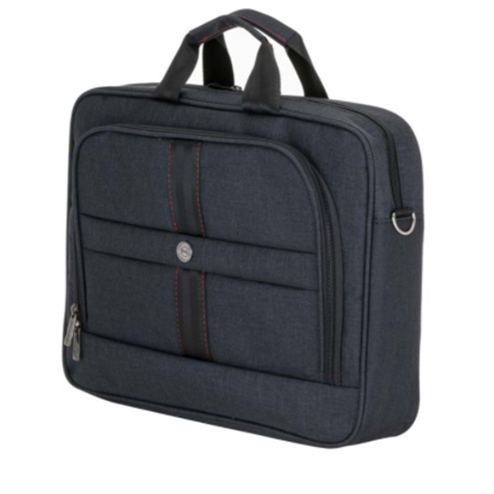 PLM SANTORİ NOTEBOOK ÇANTASI SİYAH 15.6