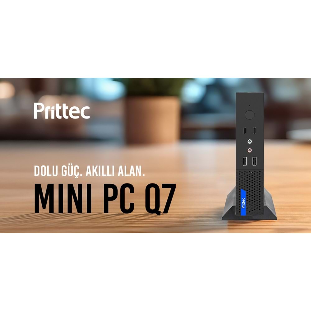 PRITTEC OX4 Q7-TH610L MINI PC I3-12100 / 8GB / 256 Nvme M2 / Free Dos