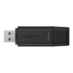 Kingston 64GB Portable USB 3.2 Gen 1 DataTraveler Exodia Black