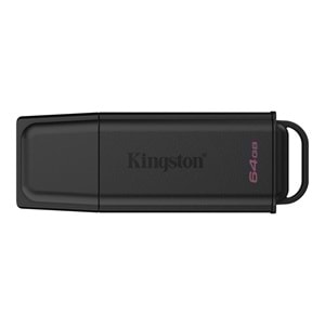 Kingston 64GB Portable USB 3.2 Gen 1 DataTraveler Exodia Black