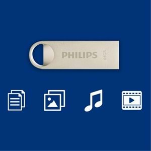 PHILIPS 64GB USB 2.0 25/10MB/S FM64FD160B/00