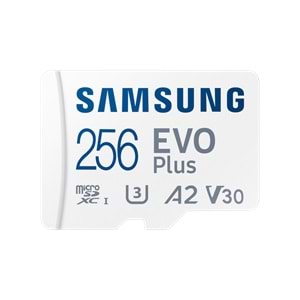256GB SAMSUNG EVO PLUS MICROSDXC UHS-I U3 V30 A2 160MB/s MB-MC256SA/TR