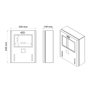 E 365 AC Duvar Tip 8 İnç Ekranlı MID Sayaçlı Çift Kablolu RFID 22kW Şarj İstasyonu