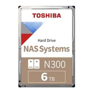 6TB TOSHIBA N300 7200RPM SATA3 512MB MN10ADA600S