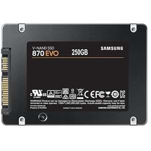 250GB SAMSUNG 870 560/530MB/s EVO MZ-77E250BW SSD
