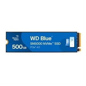 500GB WD BLUE SN5000 5000/4000MB/s M.2 NVMe WDS500G4B0E SSD