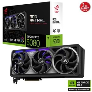 ASUS ROG-ASTRAL-RTX5080-O16G-GAMING EKRAN KARTI