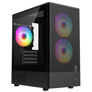 FRISBY FC-8975B 550W 3X RGB GAMİNG KASA