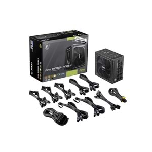 MSI MAG A1000GL PCIE5 II 1000W 80+ GOLD SİYAH FULL MODULER GÜÇ KAYNAĞI