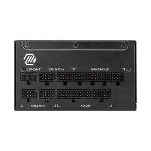 MSI MAG A1000GL PCIE5 II 1000W 80+ GOLD SİYAH FULL MODULER GÜÇ KAYNAĞI