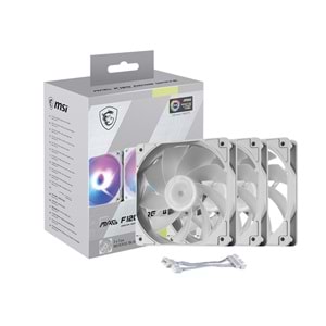 MSI MAG F120 ARGB WHITE-3RW BEYAZ KASA FANI