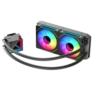 James Donkey Lugis JDC240 ARGB 240mm Sıvı İşlemci Soğutucu AM5 ve LGA1700 Uyumlu