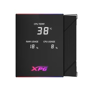 XPG MAESTROPLUS62DA-BKCWW ARGB 120MM İŞLEMCİ HAVA SOĞUTCU FAN