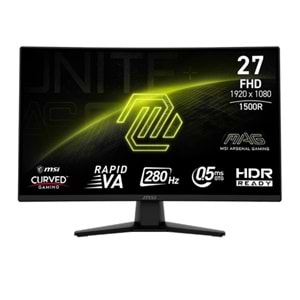 27 MSI MAG 274CXF 0.5MS 280HZ ADAPTIVESYNC FHD