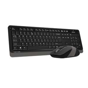 A4 TECH FG1010 Q 2.4 GHZ USB GRİ KLAVYE+MOUSE KABLOSUZ SET