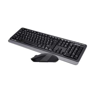 A4 TECH FG1010 F USB GRİ KLAVYE+MOUSE KABLOSUZ SET