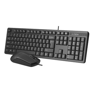 A4 TECH KR-3330S Q 2.4 GHZ SİYAH KLAVYE+MOUSE