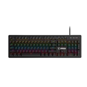 MSI FORGE GK300 RED SWITCH RGB MEKANIK GAMING KLAV