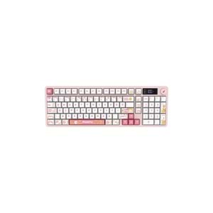 HAWK GAMING HK258WP KABLOSUZ BEYAZ PEMBE KLAVYE