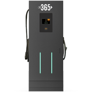 E 365 DC Dikili Tip 10 İnç Ekranlı Acrel Sayaçlı Çift Kablolu RFID 80kW Şarj İstasyonu