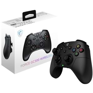 MSI GG FORCE GC300 W KABLOSUZ SİYAH GAMEPAD