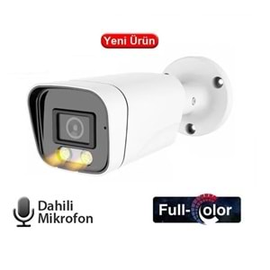 EZCOOL EZ-2315IPS 5MP 3.6MM FULLCOLOR SESLİ METAL POE IP BULLET KAMERA