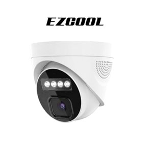 EZCOOL EZ-1045IPS 5MP 2.8MM HIBRIT POE SESLİ IP DOME KAMERA