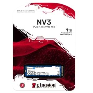 1TB KINGSTON NV3 SNV3S/1000G 6000/4000MB/S M.2 NVMe PCIe 4.0