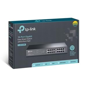 TP-LINK TL-SG1016PE 16PORT 10/100/1000 YÖNETİLEBİLİR POE SWITCH