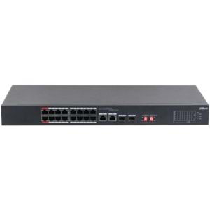 DAHUA DH-S3218-16ET-135 16 PORT 16XFE-2XGE-2XGE/SFP 135W POE SWİTCH