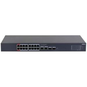 DAHUA CS4220-16GT-135 16 PORT 16XGE-2XGE-2XGE/SFP YÖNETİLEBİLİR GİGABİT 135W POE SWİTCH