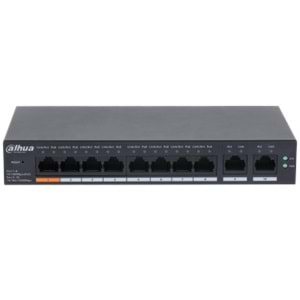 DAHUA CS4010-8ET-60 8XFE- 2XGE YÖNETİLEBİLİR POE SWITCH