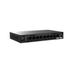 TENDA TEG1110PF-8-120W 10PORT 10/100/1000 SWITCH