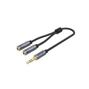 UNITEK 3.5MM AUX ÇOKLAYICI Y KABLO (Y-C956ABK)