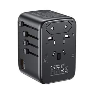 Unitek 65W Universal Travel Adaptör (P1122ABK)