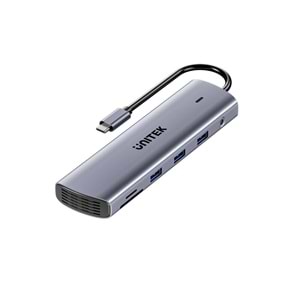 UNITEK UHUB U11+ 11-IN-1 USB-C HUB (D1113BGY01)